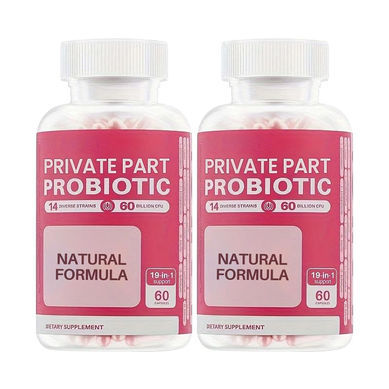 MEGNETA 19-in-1 Vaginal Probiotics Capsule for Women, 60 Count