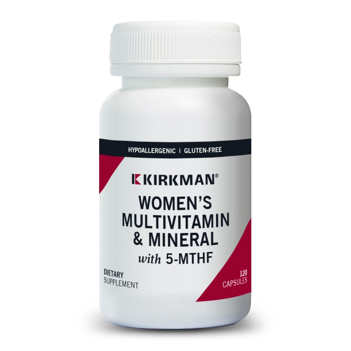 Kirkman Women's Multivitamin & Mineral with 5-MTHF Capsule 120 Count