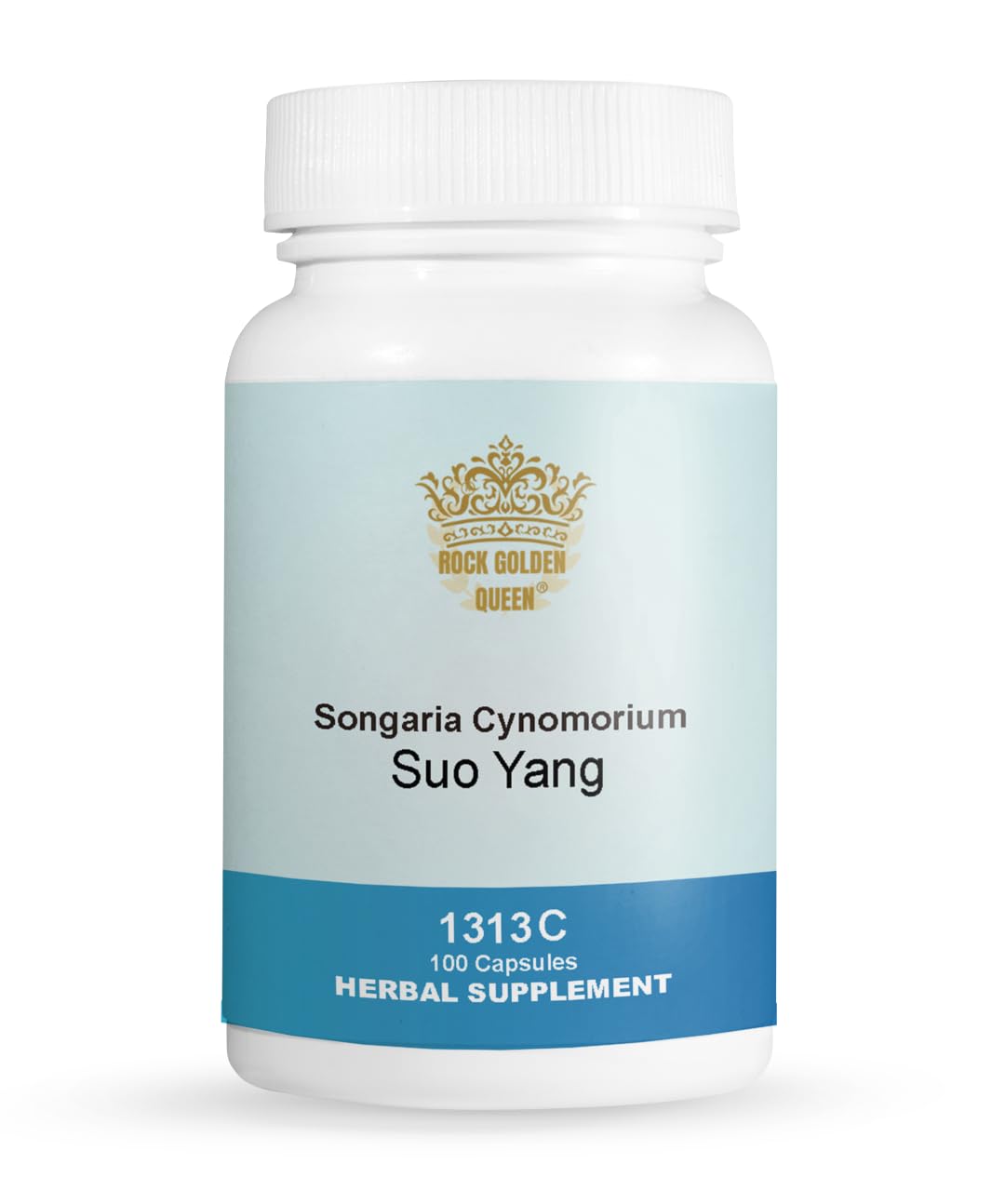 Rock Golden Queen Suo Yang Cynomorium Stem (Raw) Capsules, 100 Capsules