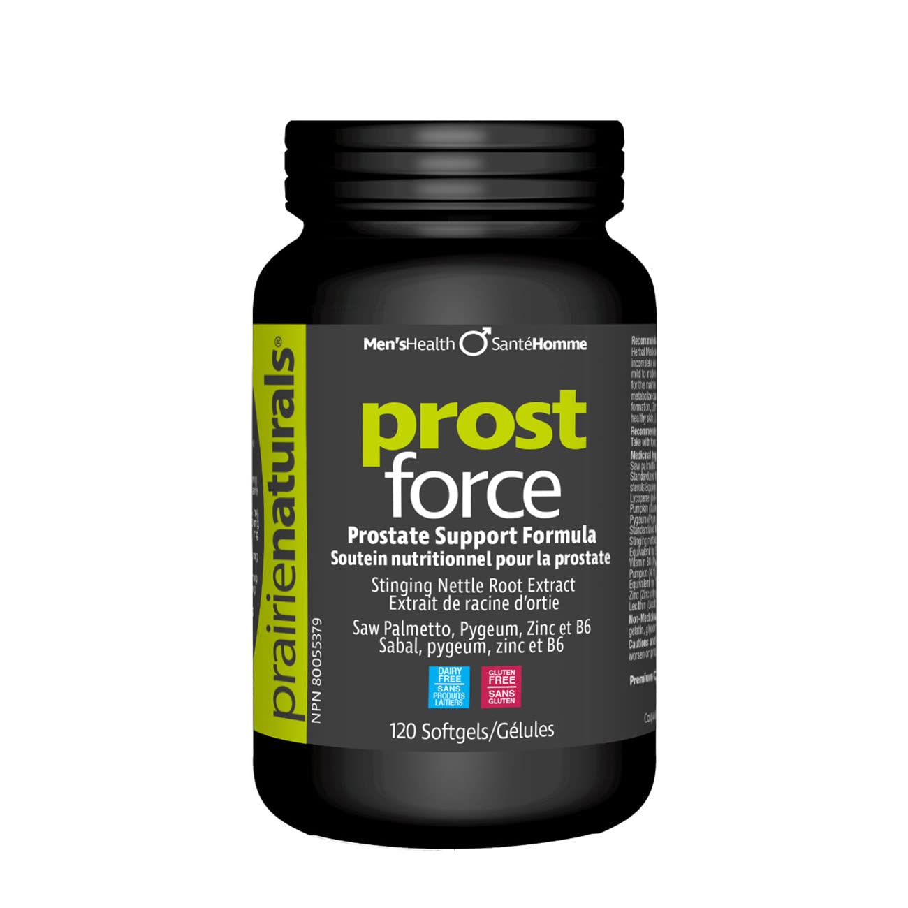 Prairie Naturals Prost Force Prostate Support for Men Softgels, 120 Count
