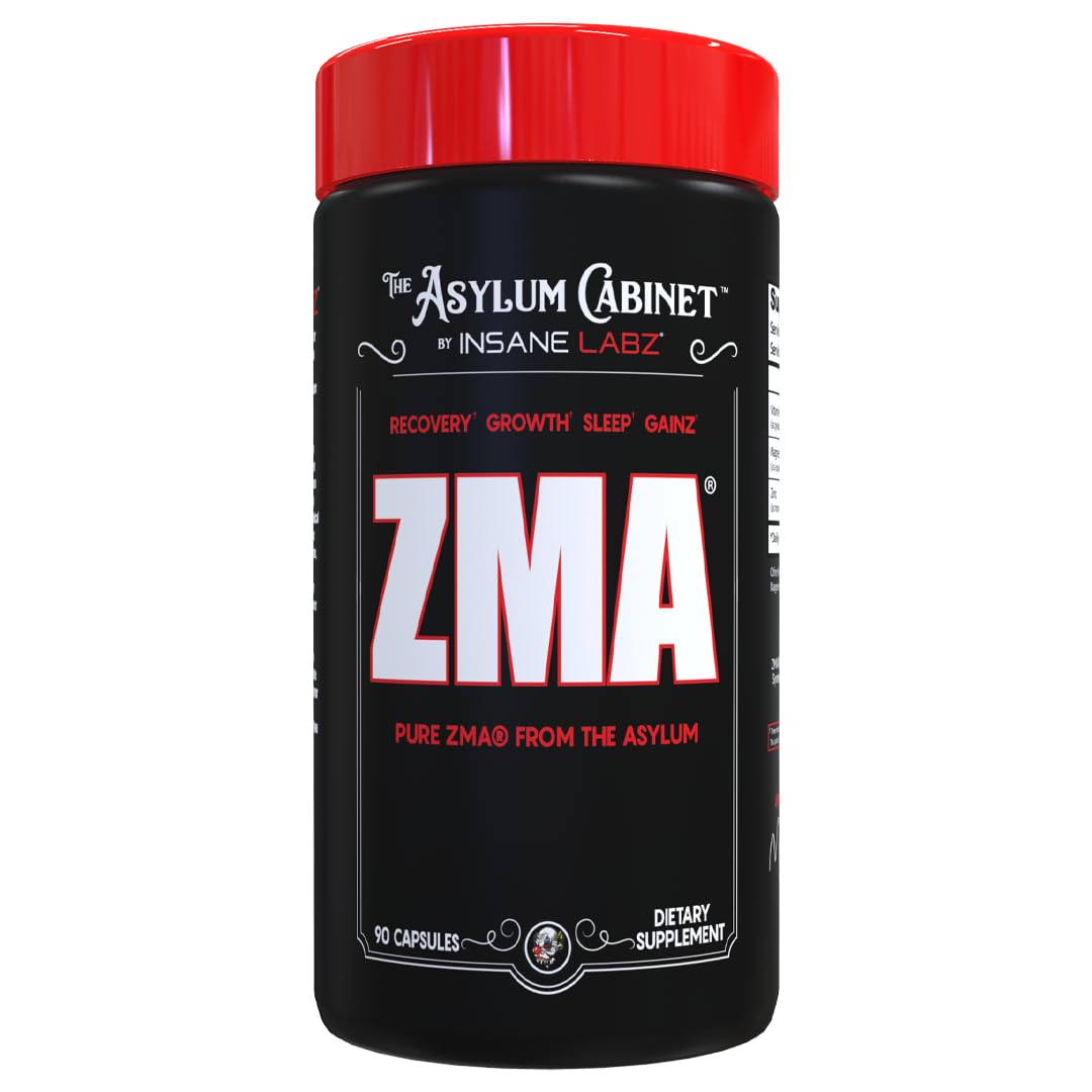 Insane Labz ZMA, Zinc, Magnesium & Vitamin B6 Capsule 90 Capsules