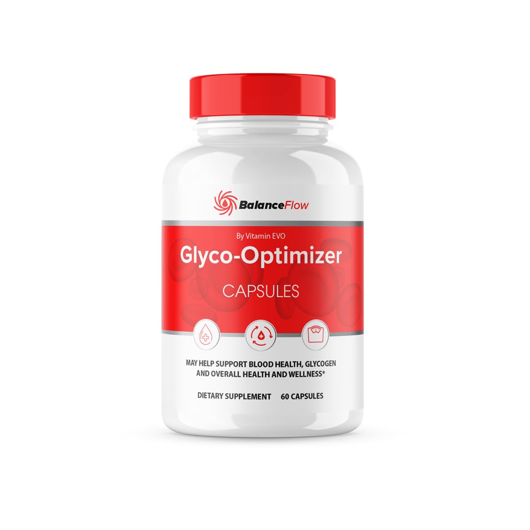 Vitamin Evo Balance Flow Glyco Optimizer Capsules, 60 Count