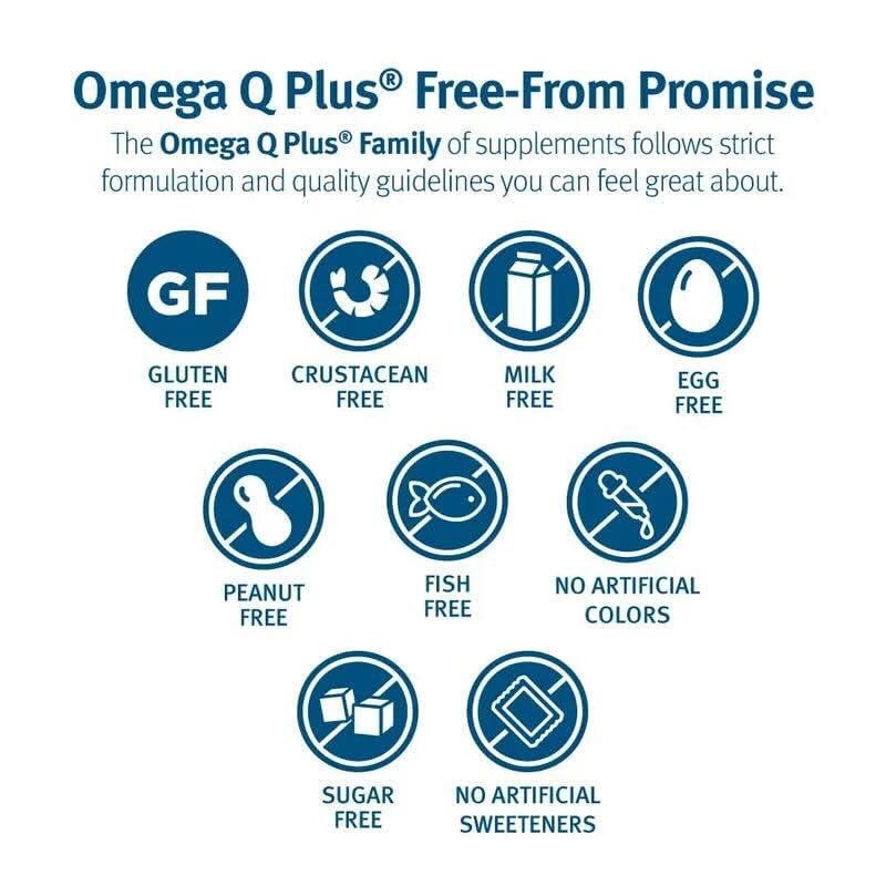 Dr. Sinatra Omega Q Plus 100 Resveratrol Softgels 60 Count