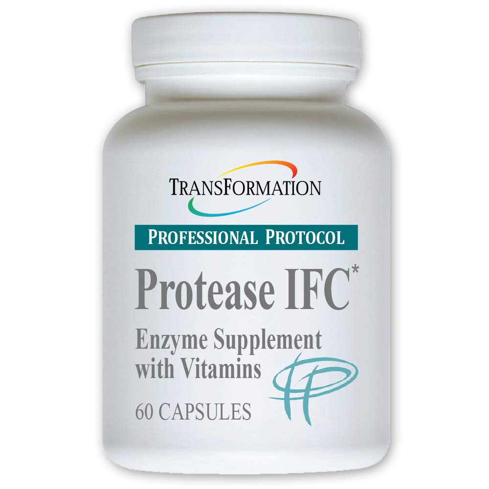 TRANSFORMATION Enzyme Protease IFC Enzyme Supplement Capsule, 60 Capsules