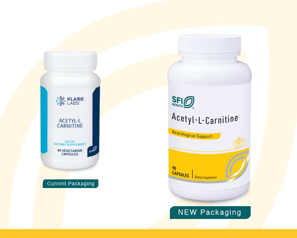 SFI Health Acetyl-L-Carnitine 500 mg Capsule, 90 Capsules