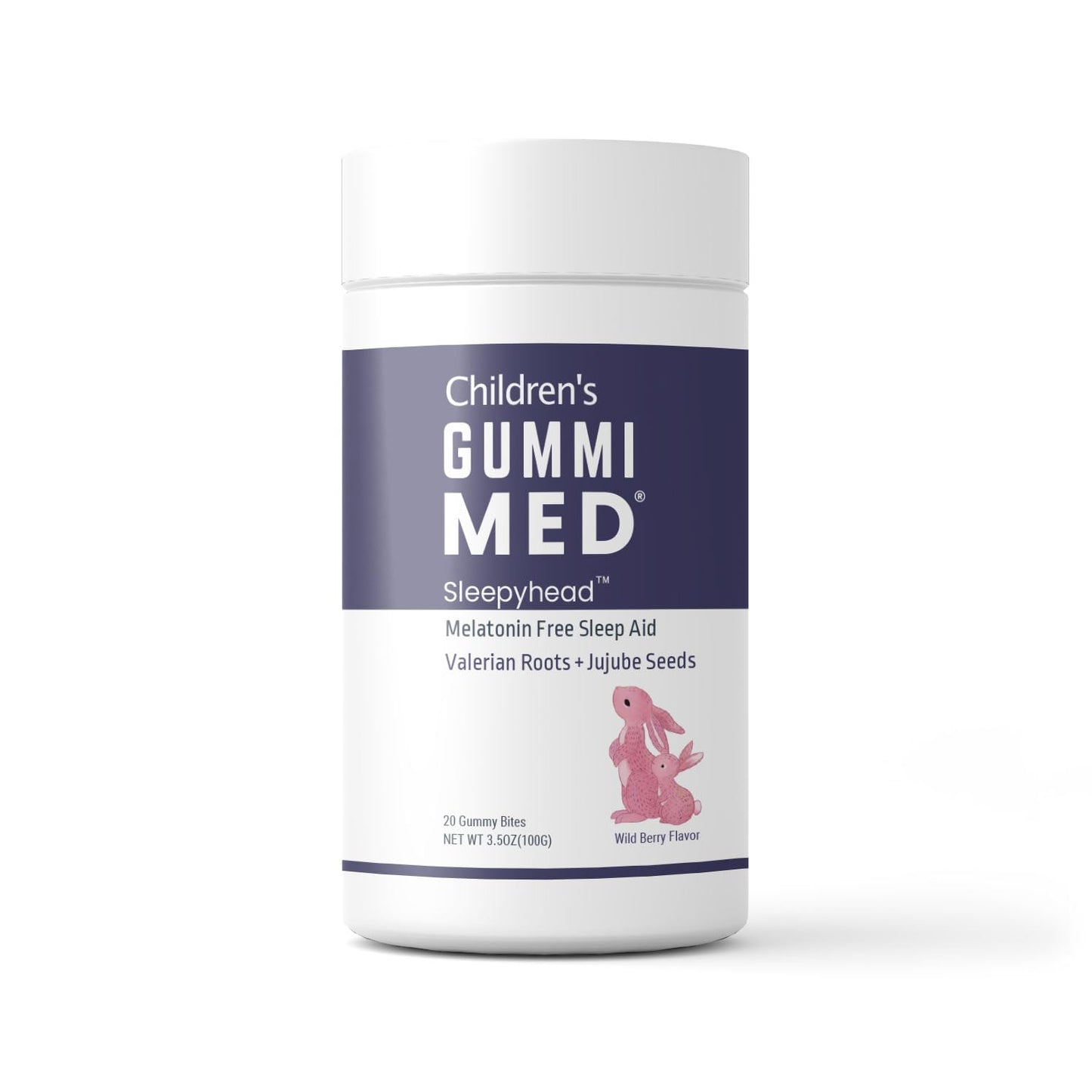 SGC GummiMED Children's Sleepyhead Melatonin-Free Sleep Gummies Gummy 20 Count