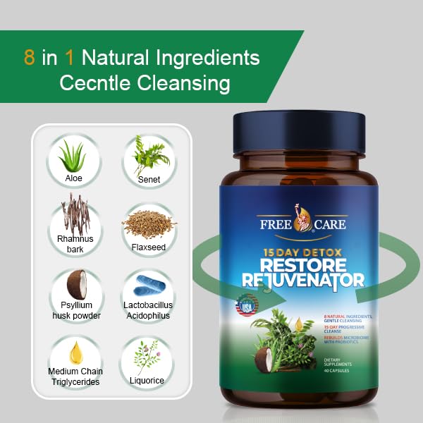Generic 15 Day Colon Cleanser Detox for Weight Management - Advanced Weight Loss Pills for Women & Men - Super Colon Cleanse Capsules 40 Count