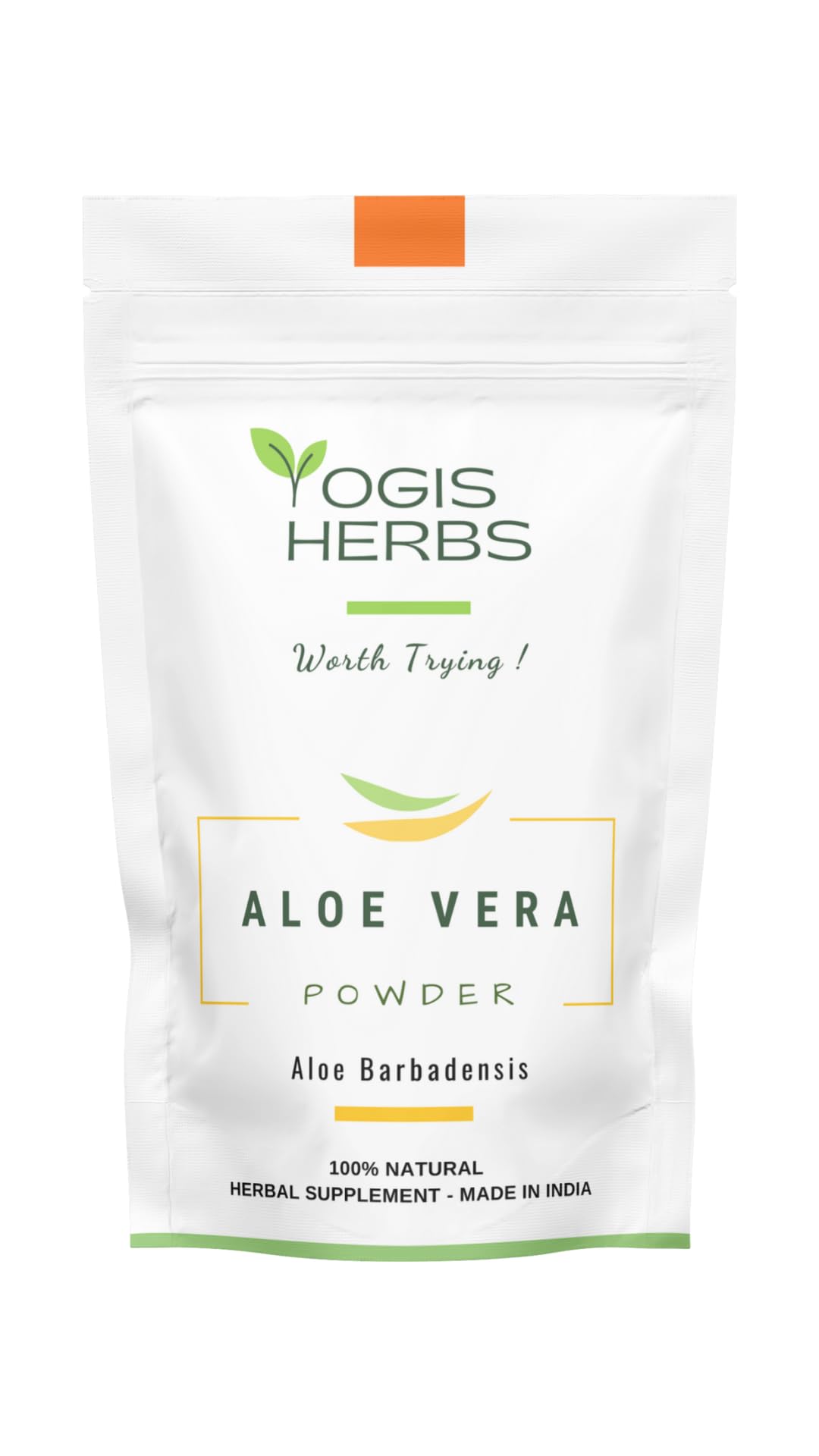 YOGIS HERBS Aloe Vera Powder (Aloe barbadensis Miller) 8 oz