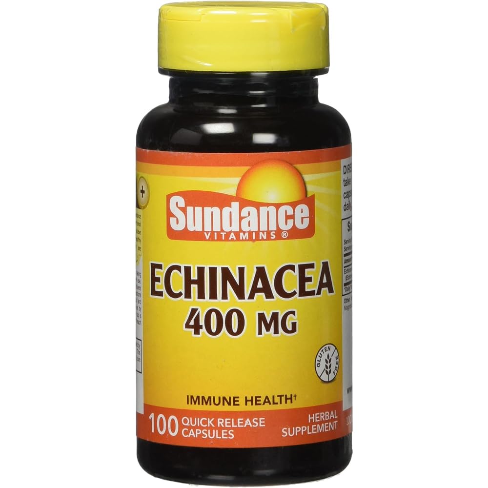 Sundance Echinacea 400 mg Quick Release Capsules, 300 Count