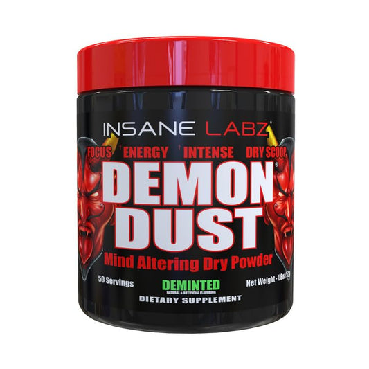 Insane Labz Demon Dust Energy Support and Pre Workout Powder 1.8 oz