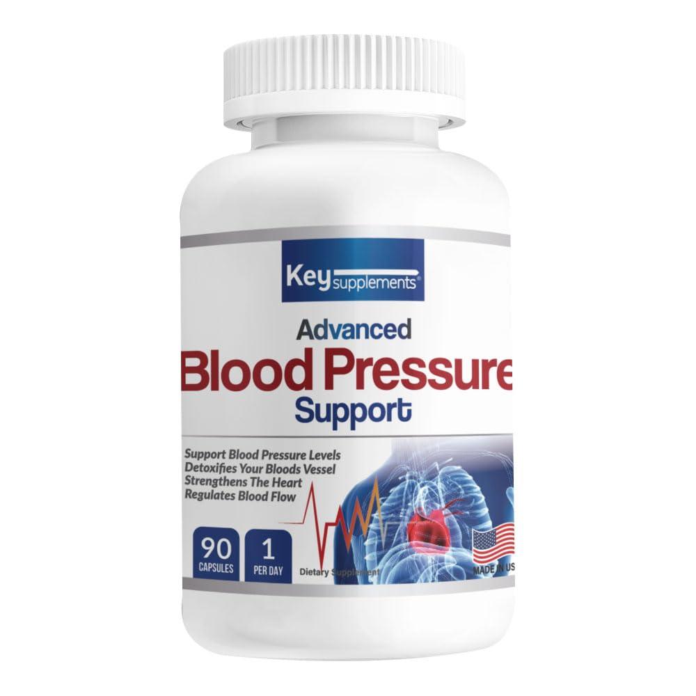 Keysupplement Blood Pressure Support Capsule 90 Count