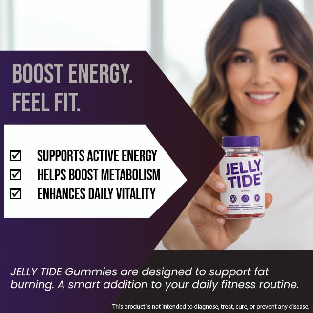 SPRESSO Jellytide Official Supplement Gummies for Wellness, 180 Gummies