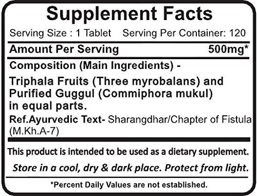 Planet Ayurveda Triphala Guggul 240 Tablets