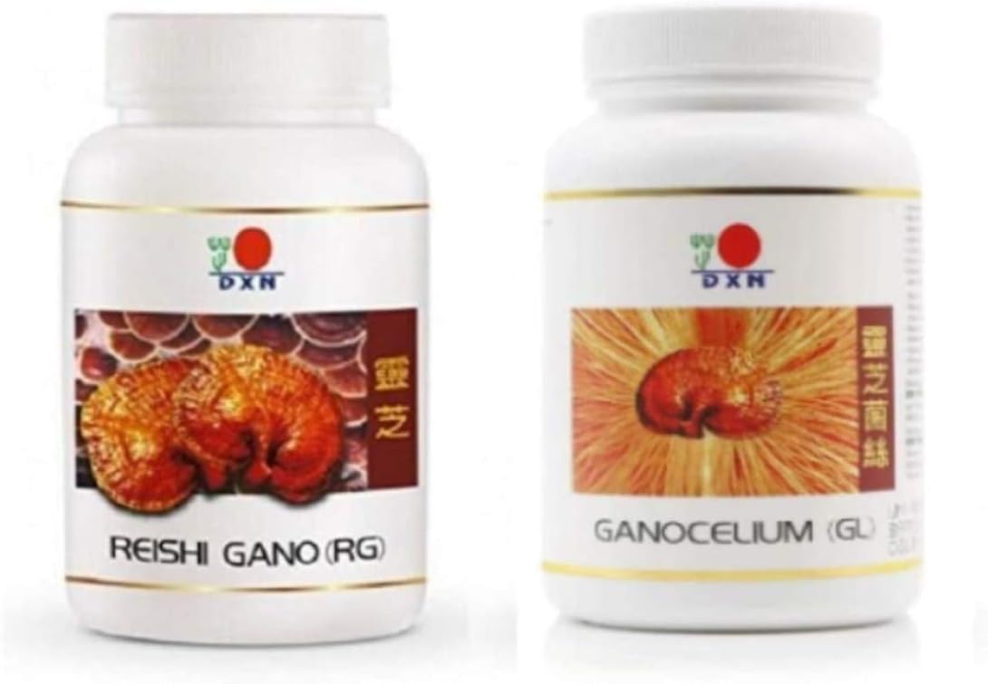 DXN Reishi Gano RG 360 Capsules + Ganocelium GL 360 Capsules, 720 Capsules