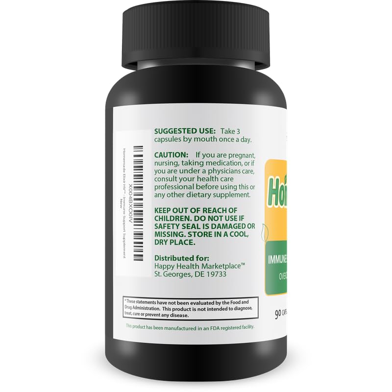 Happy Health Marketplace Immune Support Vitamin C Capsules 90 Count