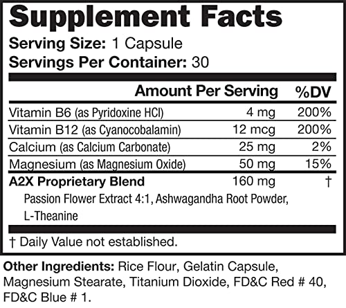 A2X A2X for Calm and Focus 30 Capsules