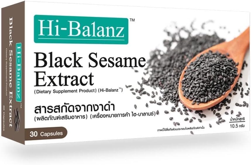 Generic Hi-Balanz Black Sesame Extract Capsule, 30 Count