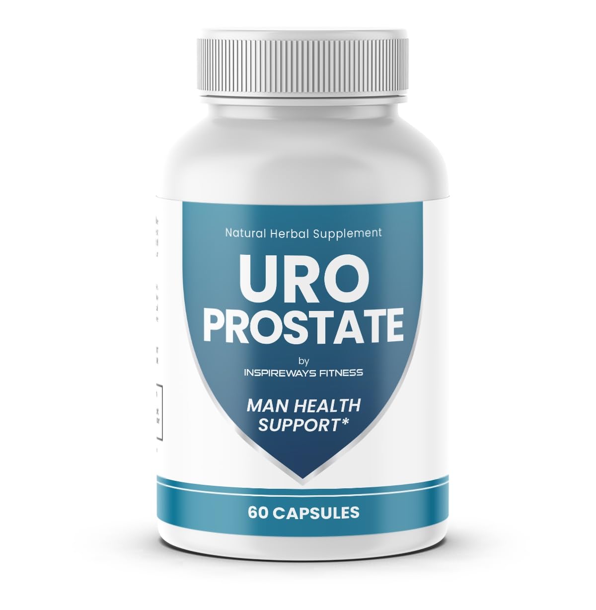 Fitness InspireWays URO Natural Prostate Support for Men 60 Capsules