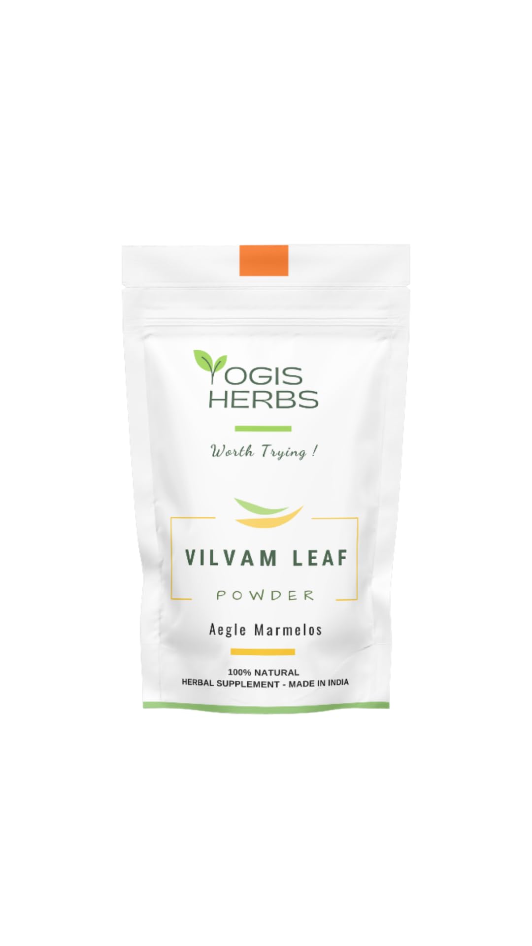 YOGIS HERBS Vilvam Leaf Powder, 16 oz