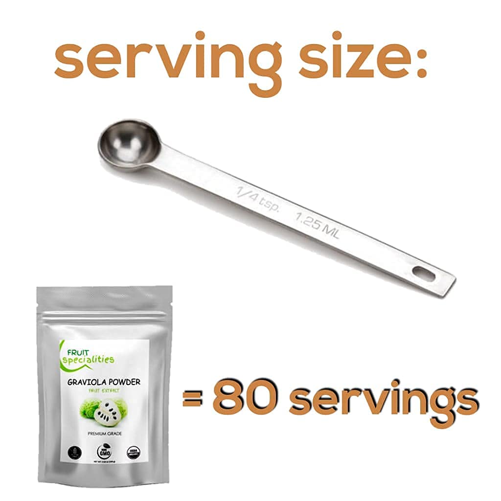 Sunrise Graviola (Soursop) Organic Fruit Powder 3.52 oz
