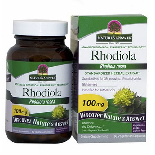 Nature's Answer Rhodiola Capsules 60 Count