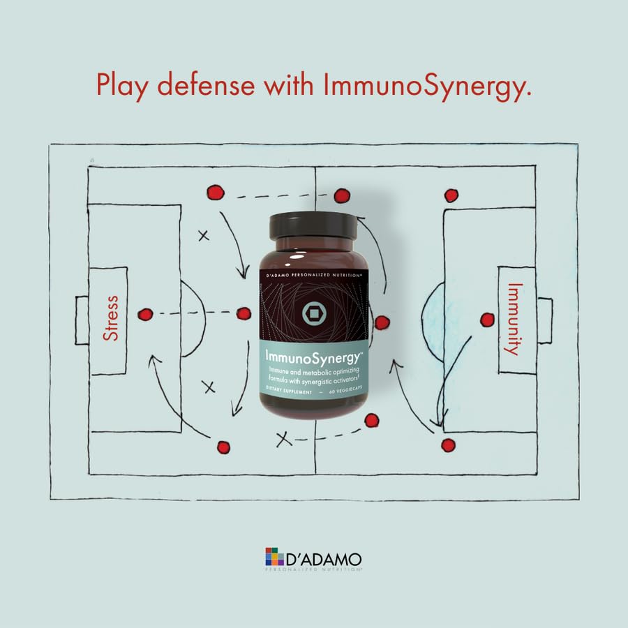 D'Adamo Personalized Nutrition ImmunoSynergy Capsule 60 Count