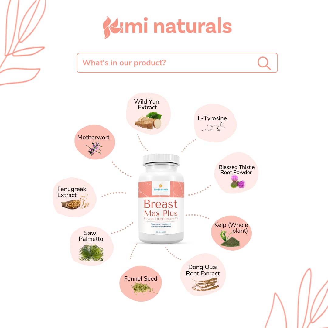 KIMI Breast Max Plus Capsules 90 Count