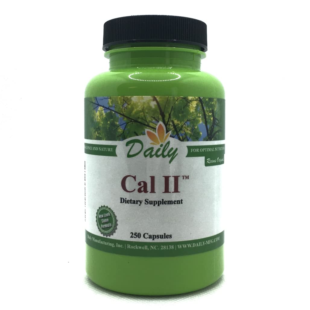Daily Manufacturing Cal-II™ (Calcium Carbonate & Hydroxide) Capsules, 250 Count