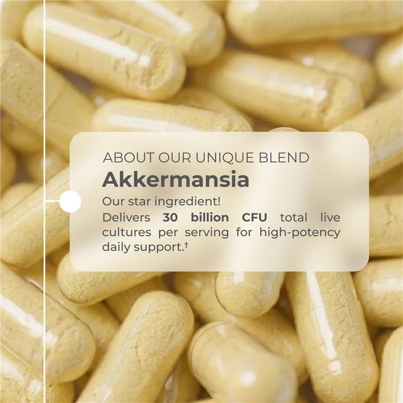 Neurogan Akkermansia Muciniphila Postbiotic - 30 Billion AFU Capsule 60 Count