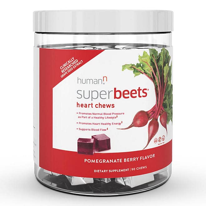 Humann SuperBeets Heart Chews 90 Chews