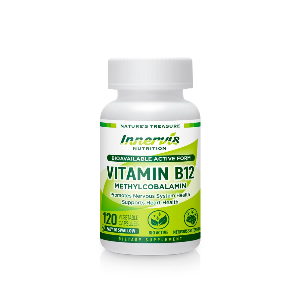 INNERVISNUTRITION Methyl B12 1000mcg Capsule, 120 Count