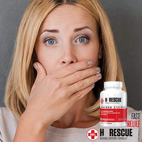 Re+Gen Nutrition H Rescue Immune Support, 120 Capsules