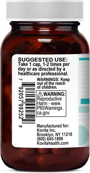Kovite Organic Kelp 400 mcg Vegetable Capsules, 90 Count