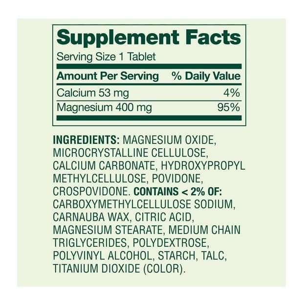 H4U Magnesium 400 mg Dietary Supplement for Bone and Muscle Health Gummies, 60 Count