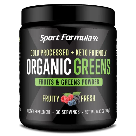 Sport Formula 99 Organic Greens Superfood Powder, 5.92 oz