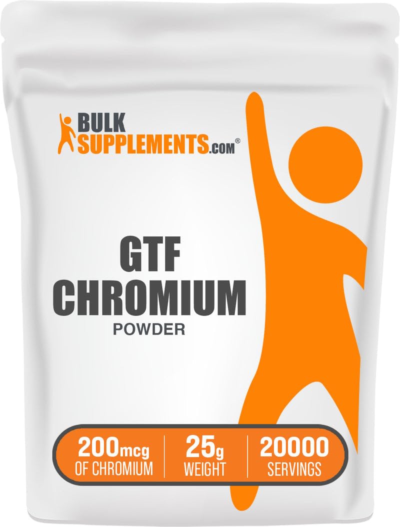 BulkSupplements Chromium GTF Powder 0.88 oz