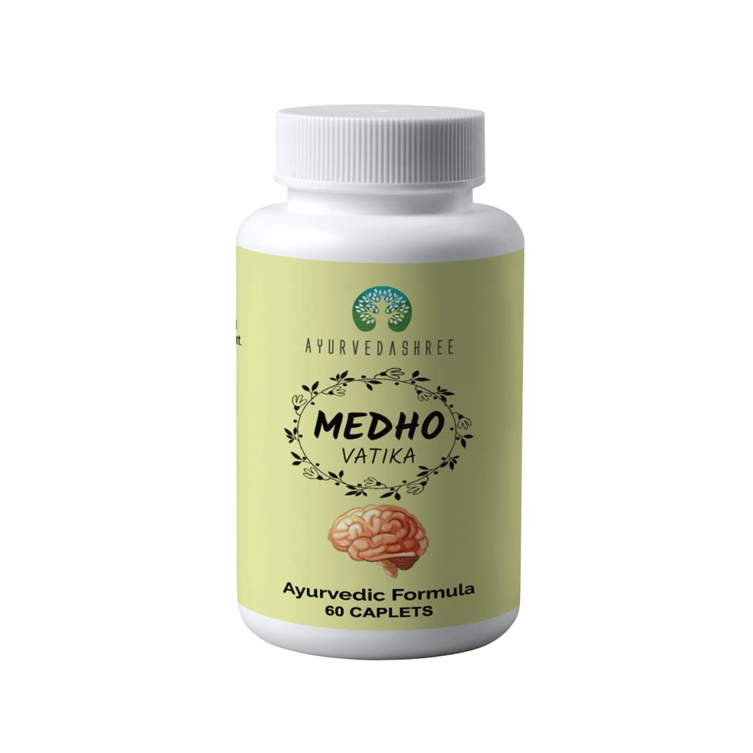 AYURVEDASHREE Medho Vatika Caplets 60