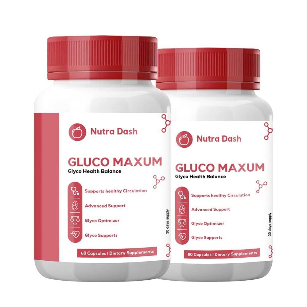 nutradash Gluco Maxum Capsules, 120 Count