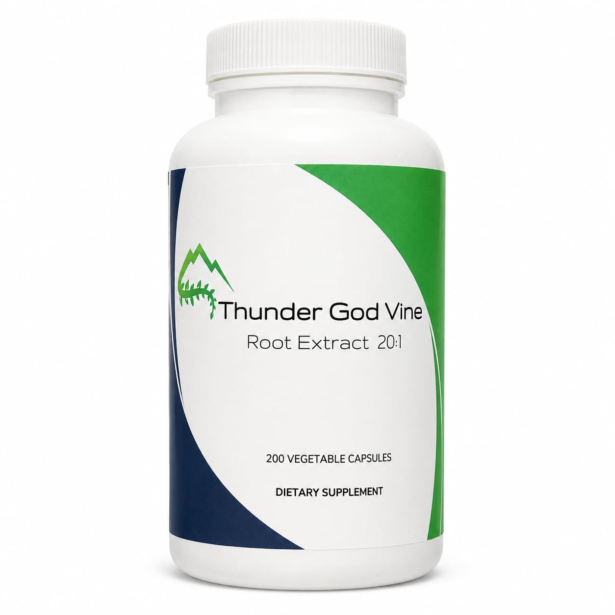 Shining Solace Thunder God Vine Root Extract 20:1 Concentration Capsules 200 Count