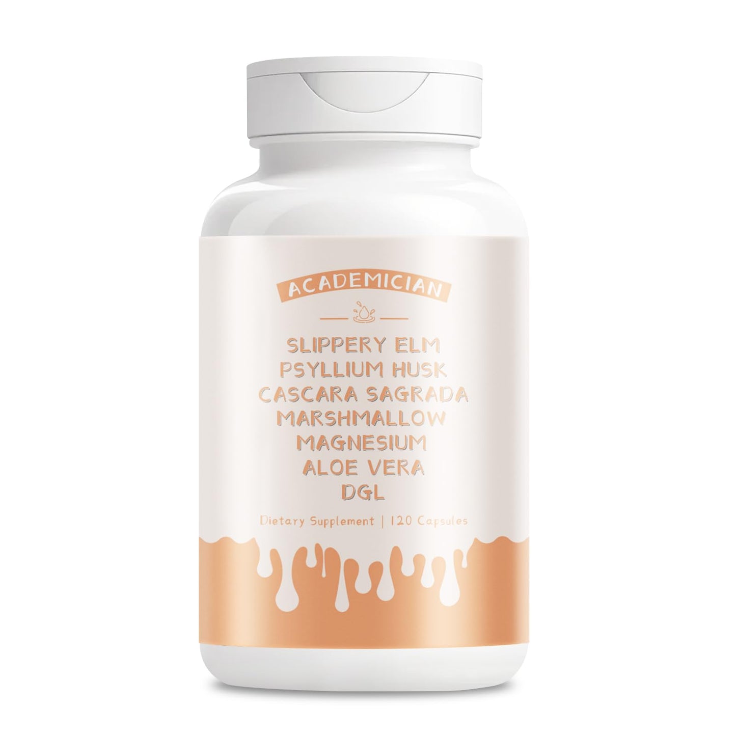 ACADEMICIAN Psyllium Husk Capsules, 120 Count