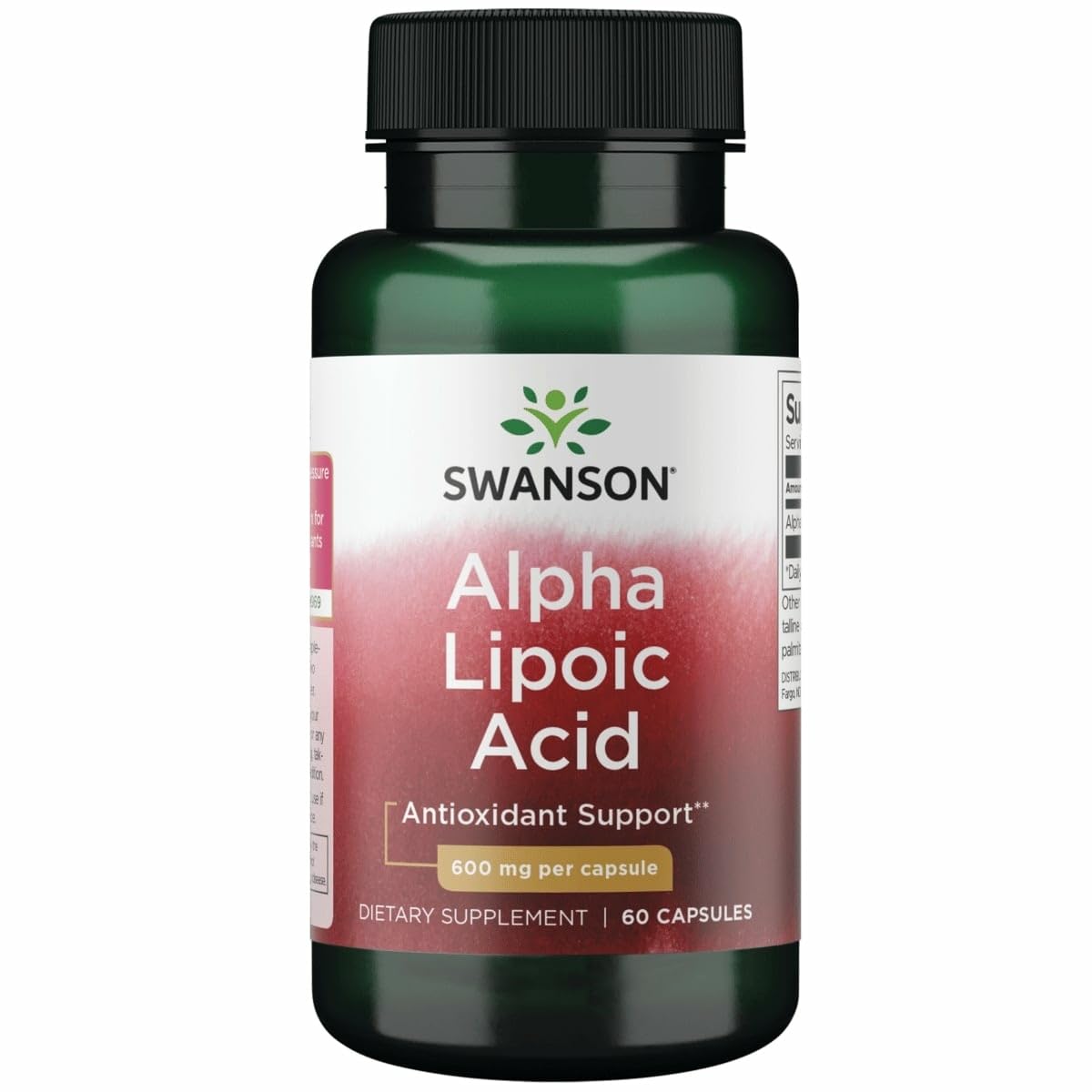 Swanson Alpha Lipoic Acid Capsule, 60 Count
