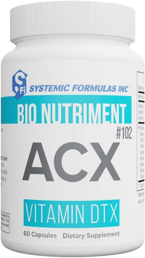 VitaBoost Bio Nutriment ACX Vitamin DTX Formula 60 Capsules