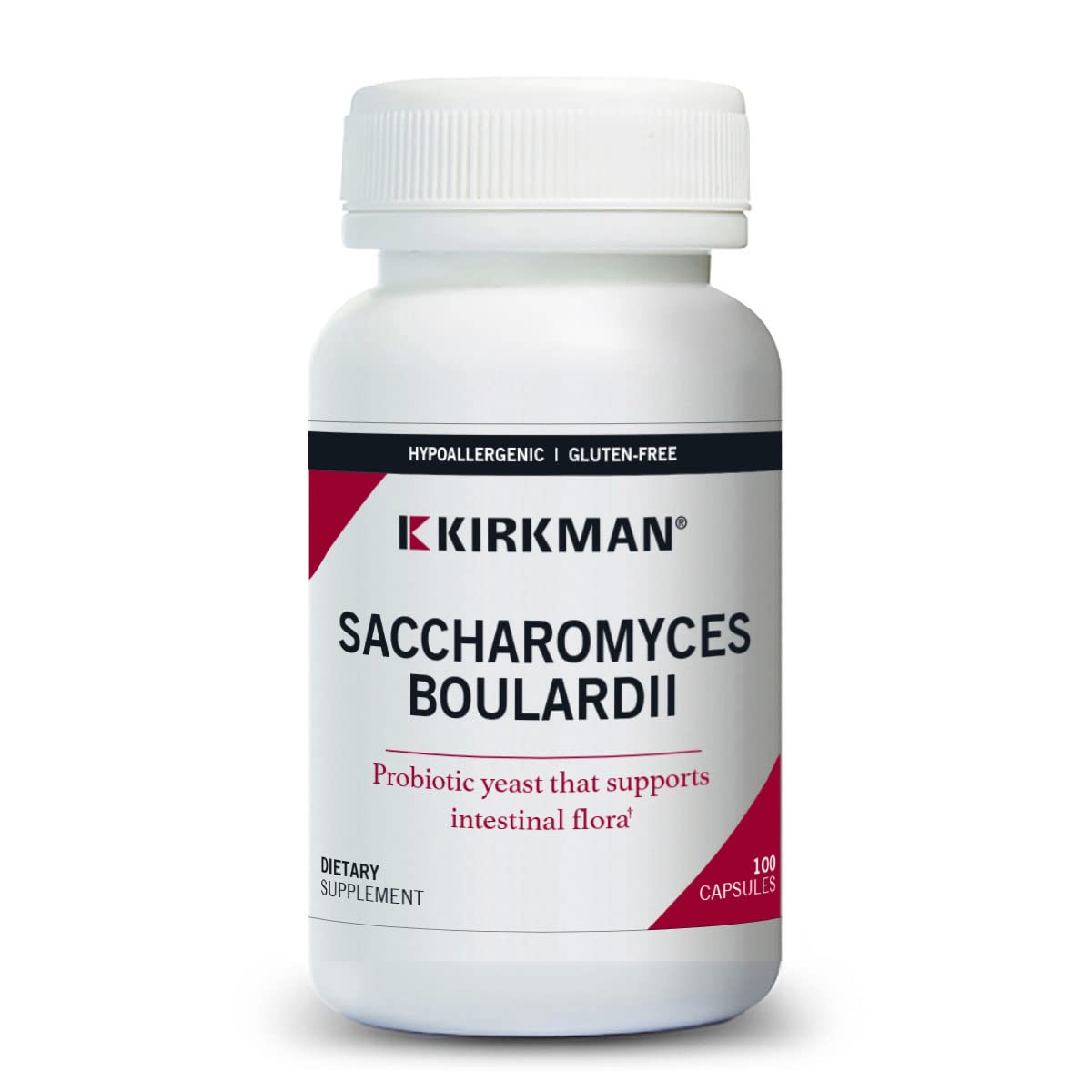 Kirkman Saccharomyces boulardii 3 Billion CFU Capsule 100 Capsules