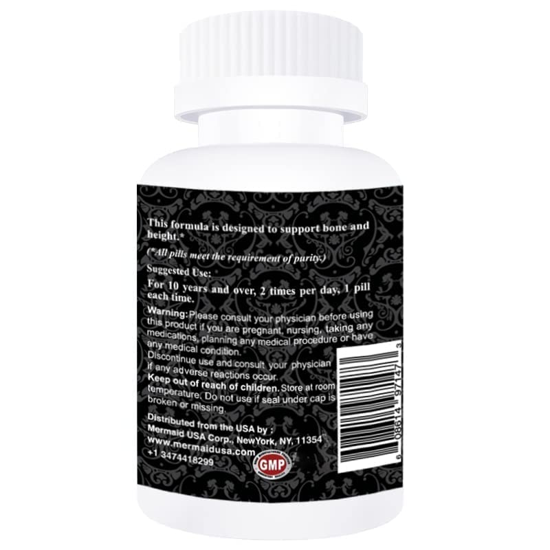 M.U Tall Star Height Support Capsule 60 Count