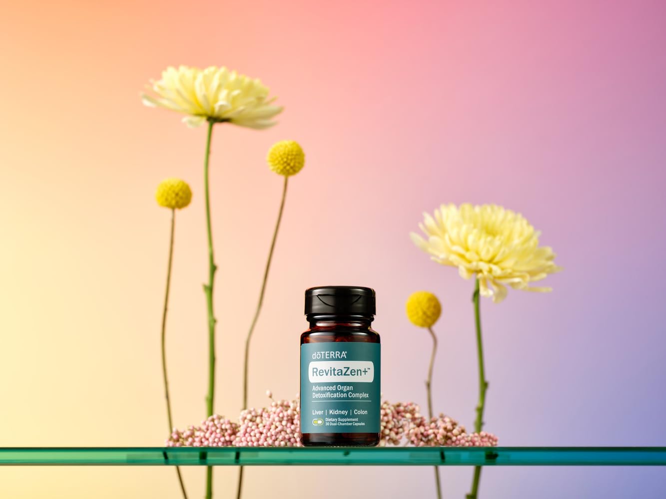 doTERRA RevitaZen+ Advanced Organ Detoxification Complex Capsule 1 Count