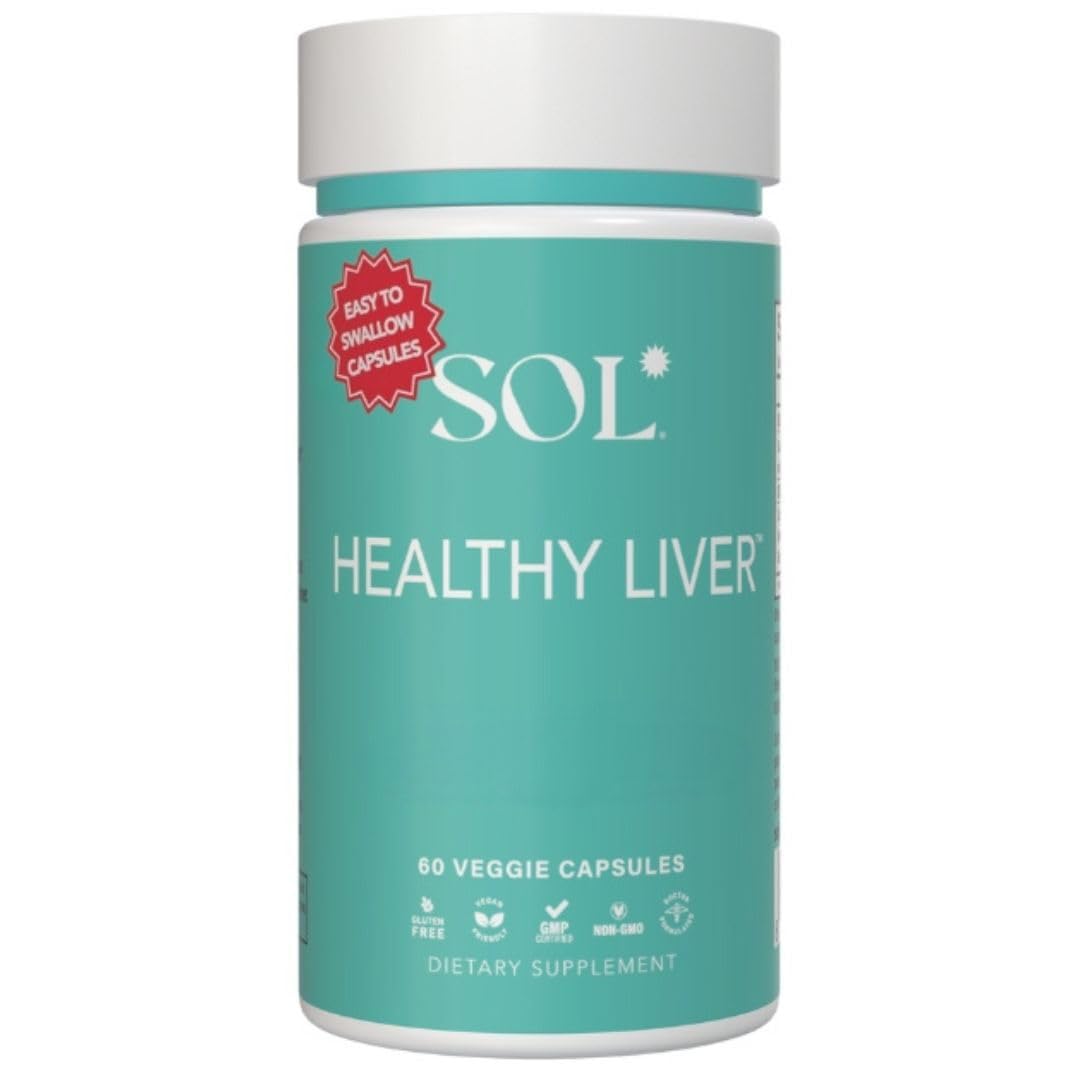 Sol Nutrition Healthy Liver Supplement Capsule, 60 Count