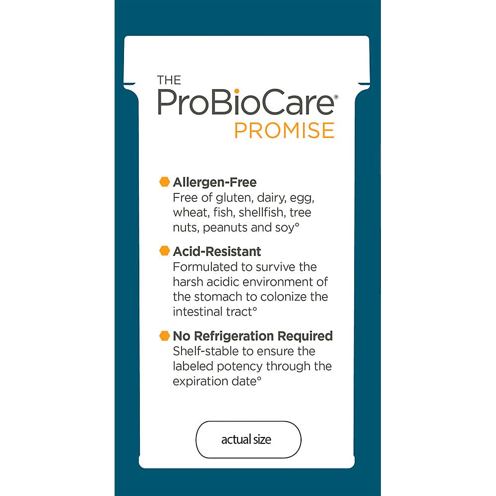 ProBioCare Men’s Once Daily Probiotic Capsule, 50B CFU, Digestive Health, 1 Count