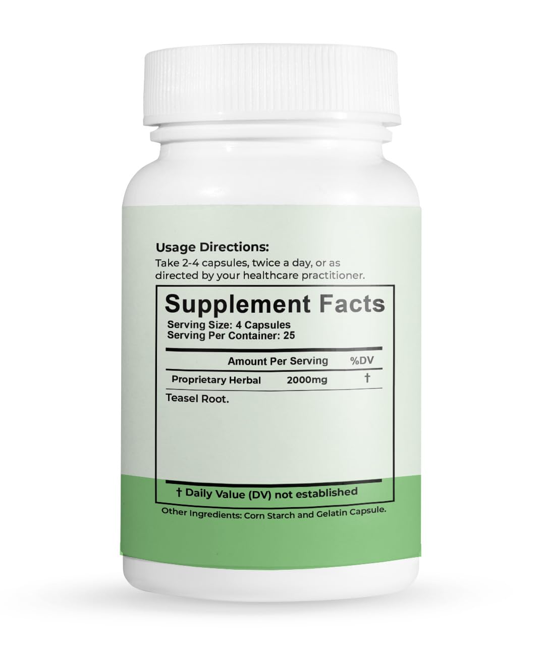 ZenithHerb Teasel Root Xu Duan Herbal Supplement Capsule, 100 Count