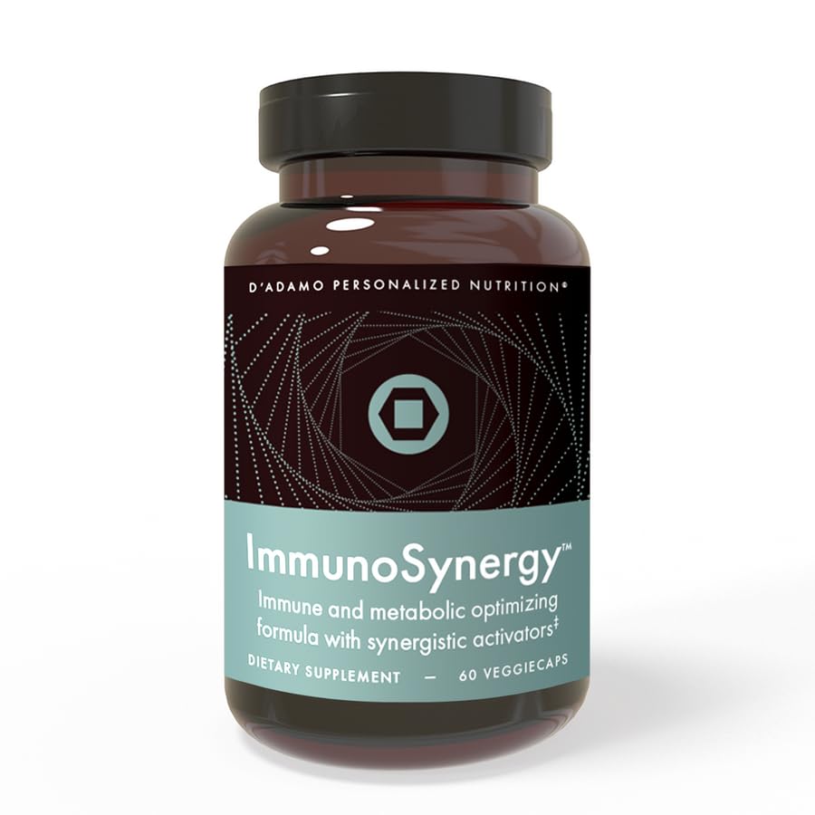 D'Adamo Personalized Nutrition ImmunoSynergy Capsule 60 Count
