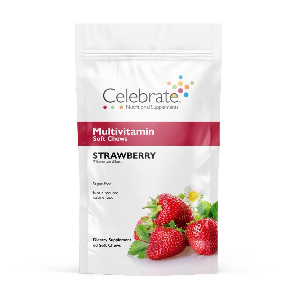 Celebrate Bariatric Supplements Bariatric Multivitamin Gummy 60 Count